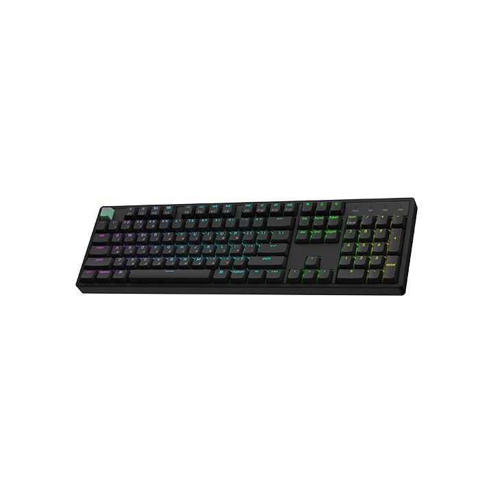 מקלדת אלחוטית מכנית Keychron K10 HE Magnetic Switch RGB בצבע שחור