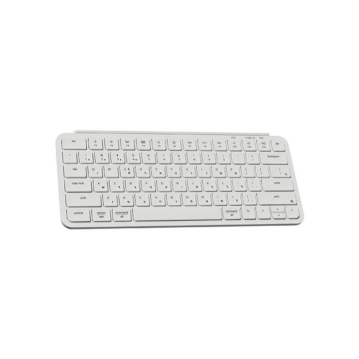 מקלדת אלחוטית Keychron B1 Pro Ultra-Slim Wireless עברית ואנגלית - צבע 