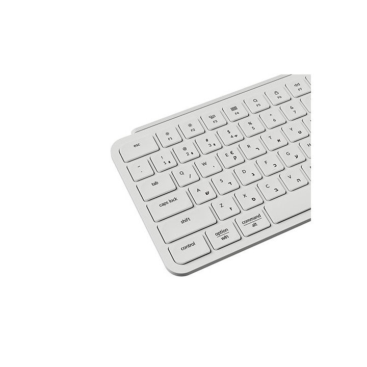 מקלדת אלחוטית Keychron B1 Pro Ultra-Slim Wireless עברית ואנגלית - צבע 