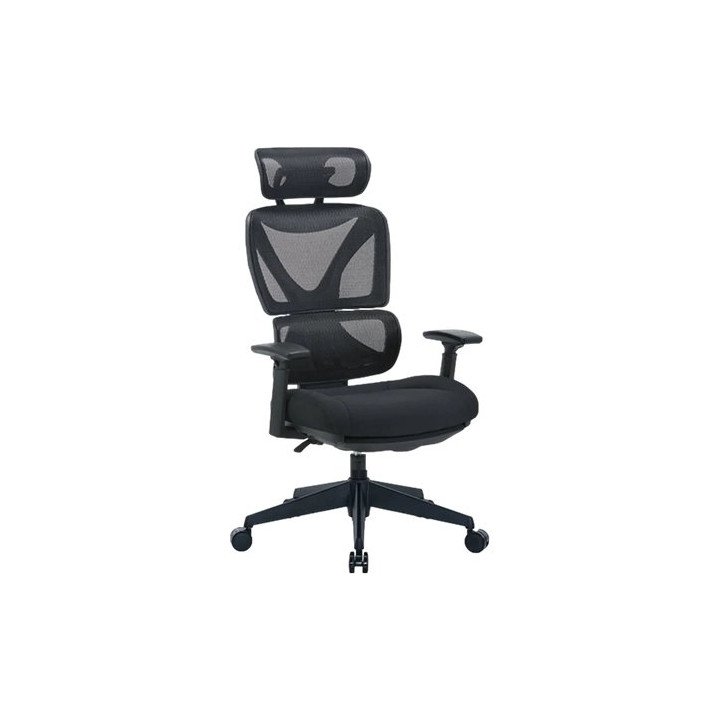 כיסא משרדי ארגונומי עם גב רשת שחור Miracase MWMS200 – משלוח חינם