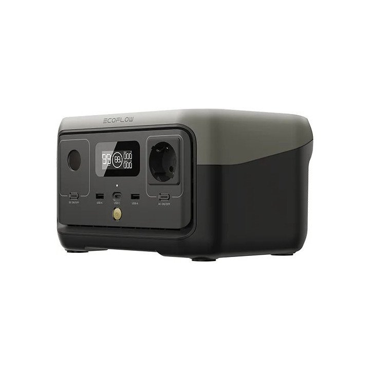 תחנת כוח ניידת EcoFlow RIVER 2 256Wh – משלוח חינם