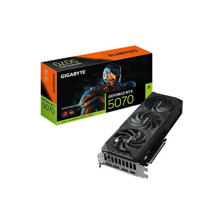כרטיס מסך Gigabyte GeForce RTX 5070 WINDFORCE OC SFF 12GB GDDR7
