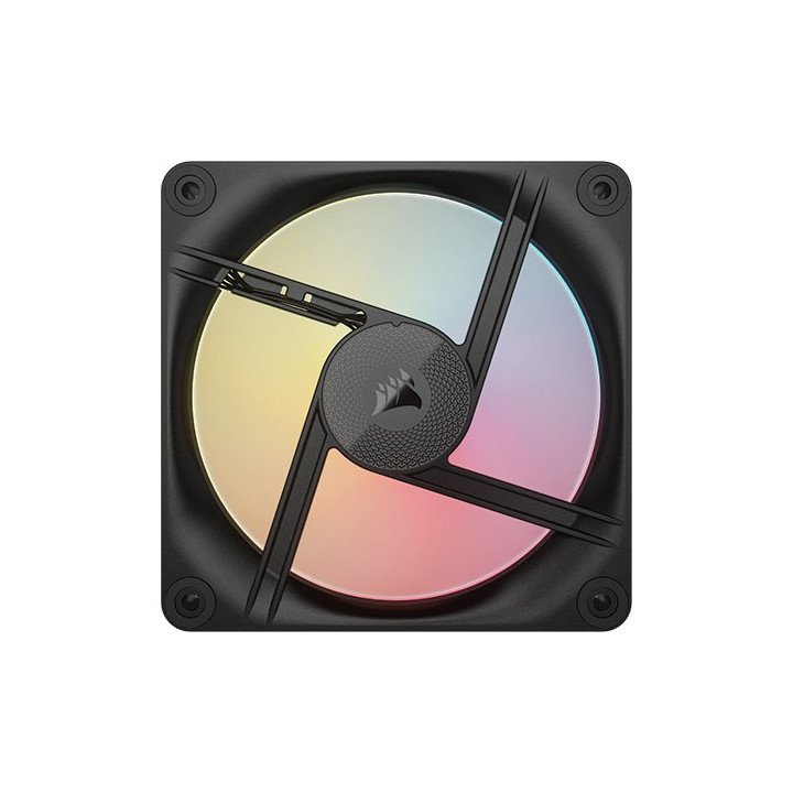 3 מאווררים למארז 12 ס''מ Corsair iCUE LINK LX120-R RGB בצבע שחור
