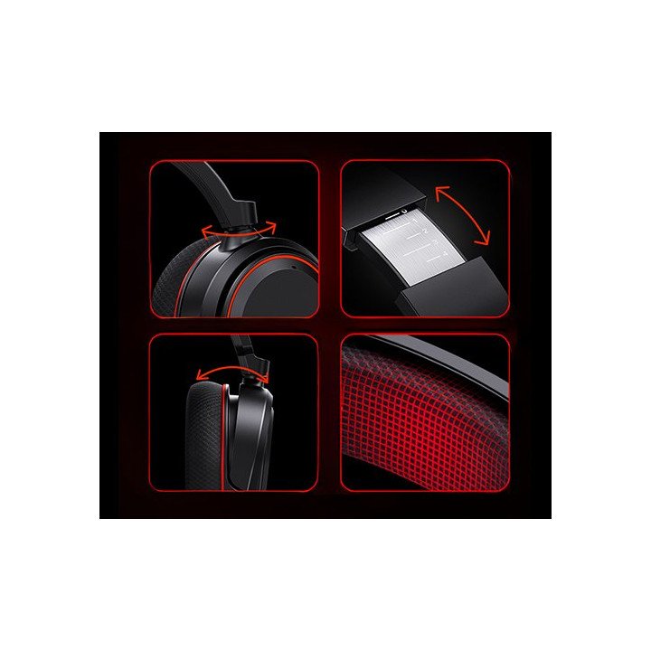אוזניות גיימינג אלחוטיות Super Sound PICUN G2 Bluetooth + 2.4Ghz