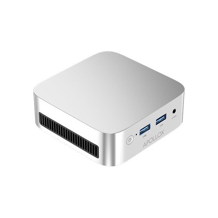מחשב מיני APOLLOX OBSIDIAN PC - מעבד Intel N100 - זכרון 16GB - כונן 51