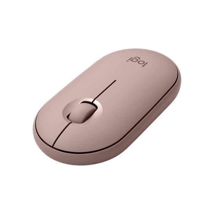 עכבר בלוטוס אלחוטי Logitech Pebble M350 ורוד