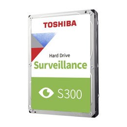 דיסק קשיח Toshiba S300 – נפח 4TB – מהירות 5400RPM – מטמון 128MB – דגם 