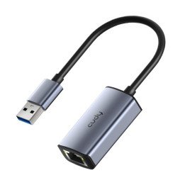 מתאם רשת 1G מהיר עם חיבור CUDY UE10A USB-A