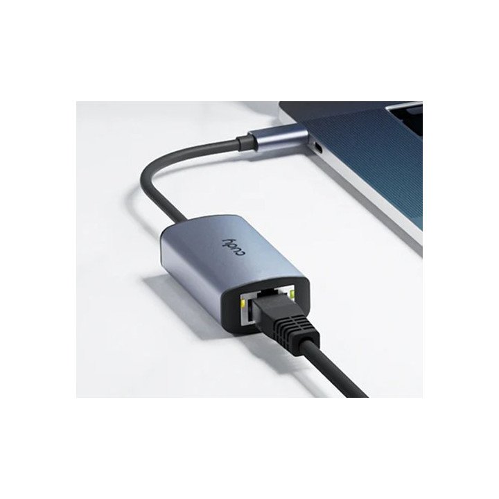 מתאם רשת 1G מהיר עם חיבור CUDY UE10C USB-C