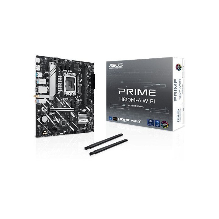 לוח אם ASUS PRIME H810M-A WIFI 1851 DDR5 mATX