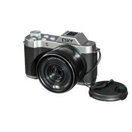 מצלמת ולוג דיגיטלית 64MP - וידאו 4K, מסך 2.88 אינץ, זום דיגיטלי x10 - 