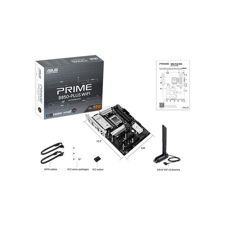 לוח אם ASUS PRIME B850-PLUS WIFI6E DDR5 ATX AM5 AMD