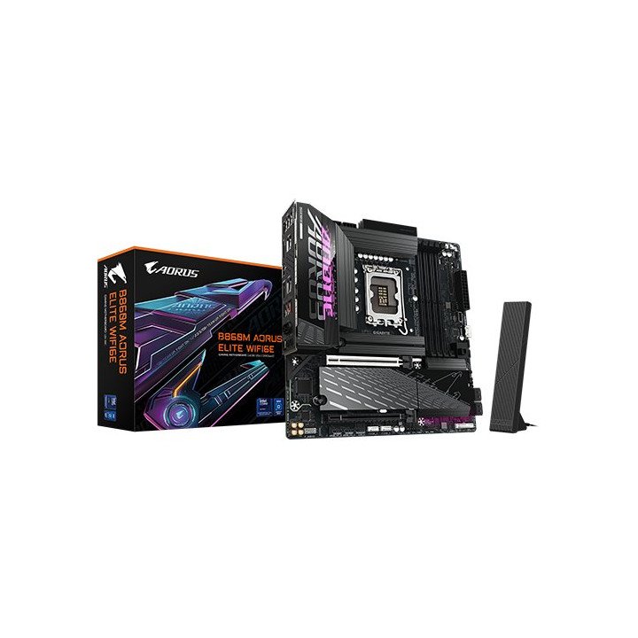 לוח אם Gigabyte B860M AORUS ELITE WIFI6E 1851 DDR5 mATX