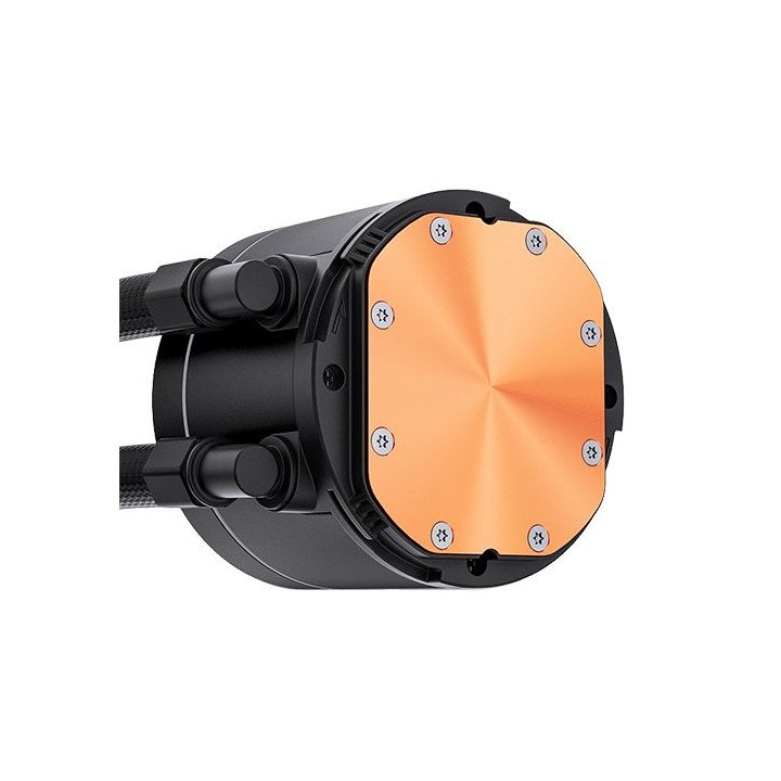 קירור נוזלי למעבד עם צג טמפרטורה Jonsbo TH-240 Black ARGB 240mm בצבע ש
