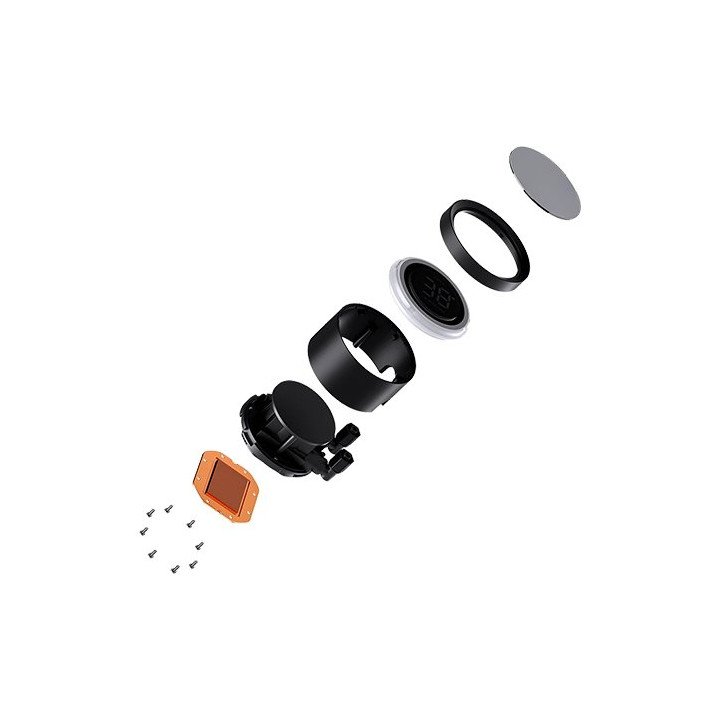 קירור נוזלי למעבד עם צג טמפרטורה Jonsbo TH-240 Black ARGB 240mm בצבע ש