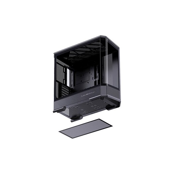 מארז מחשב Jonsbo D400 Black בצבע שחור