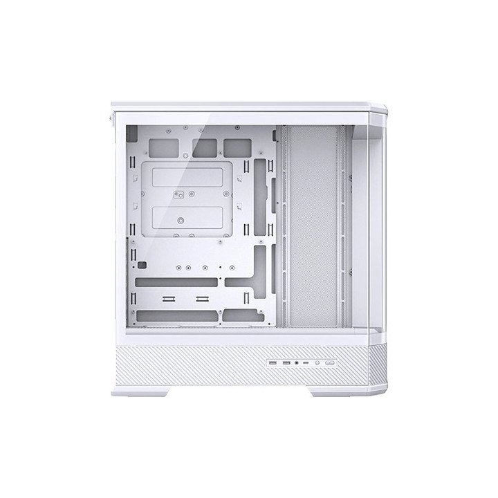 מארז מחשב Jonsbo D400 Black בצבע לבן