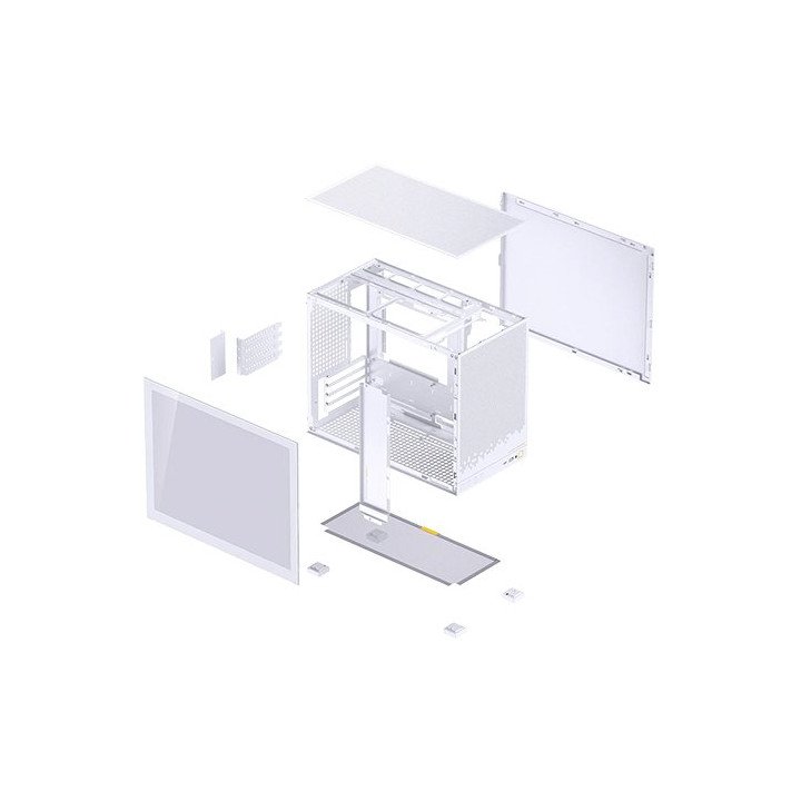 מארז מחשב Jonsbo D32 STD White בצבע לבן