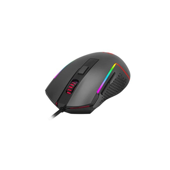 עכבר גיימינג רד דרגון - עד 10000Dpi ותאורת RGB - צבע שחור - Redragon T