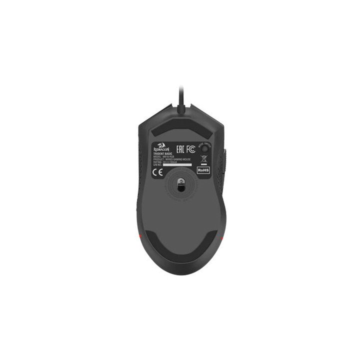 עכבר גיימינג רד דרגון - עד 10000Dpi ותאורת RGB - צבע שחור - Redragon T