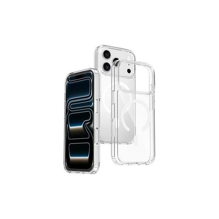 מגן לאייפון 17 פרו MagSafe שקוף Super Mobile