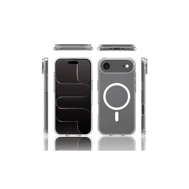 מגן לאייפון אייר MagSafe שקוף Super Mobile