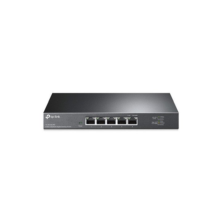 מתג TP-Link TL-SG105-M2 5-Port 2.5G 100/1000/2500Mbps