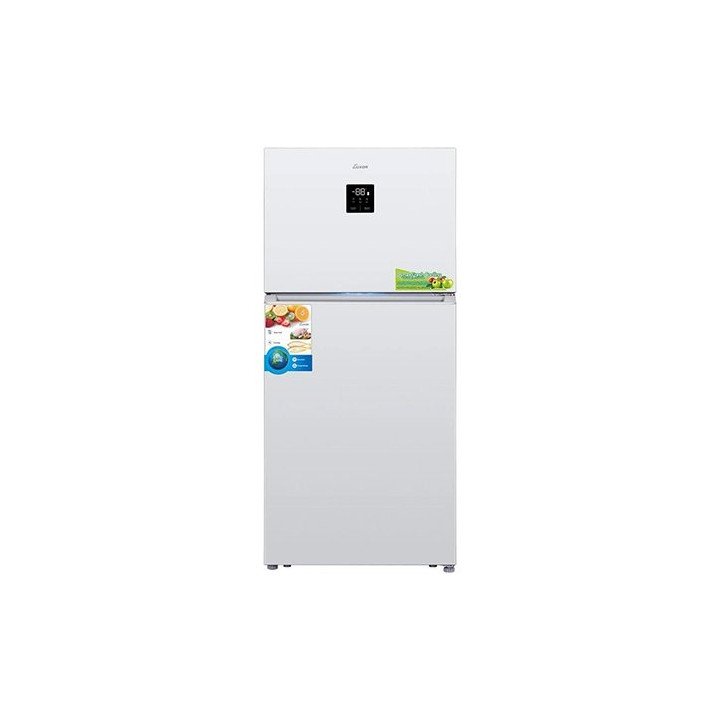 מקרר 2 דלתות מקפיא עליון 545 ליטר Luxor LUX NF 615 לבן - משלוח חינם