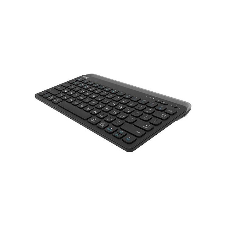 מקלדת אלחוטית בלוטוס ‎2.4GHz נטענת Super Peripherals BT8003XR עברית וא