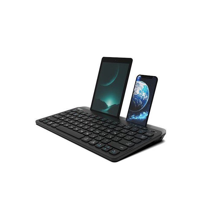מקלדת אלחוטית בלוטוס ‎2.4GHz נטענת Super Peripherals BT8003XR עברית וא