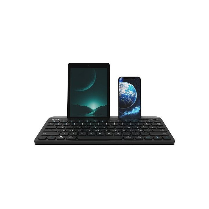 מקלדת אלחוטית בלוטוס ‎2.4GHz נטענת Super Peripherals BT8003XR עברית וא