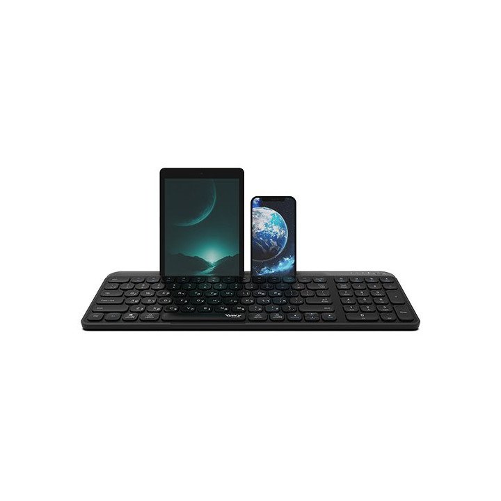 מקלדת אלחוטית בלוטוס ‎2.4GHz נטענת Super Peripherals BT8023XR עברית וא