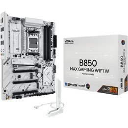לוח אם ASUS B850 MAX GAMING WIFI W DDR5 ATX AM5 AMD - לבן