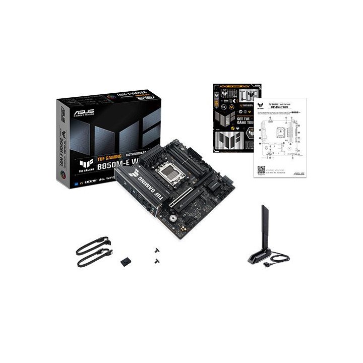 לוח אם ASUS TUF GAMING B850M-E WIFI 6E mATX AM5 AMD