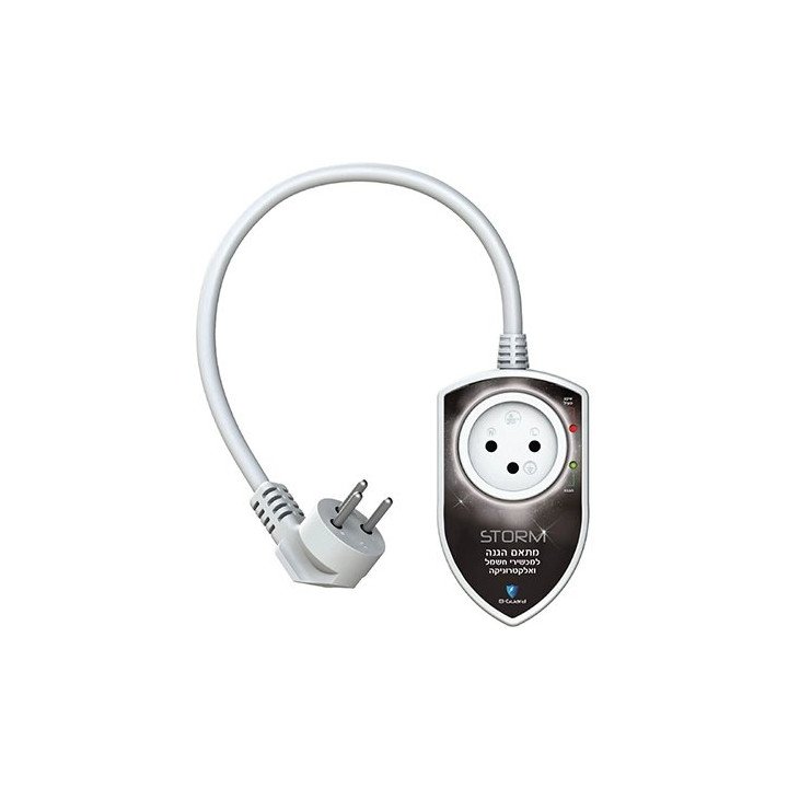 מגן ברקים חכם עם כבל לשקע ישראלי B-Guard SHc