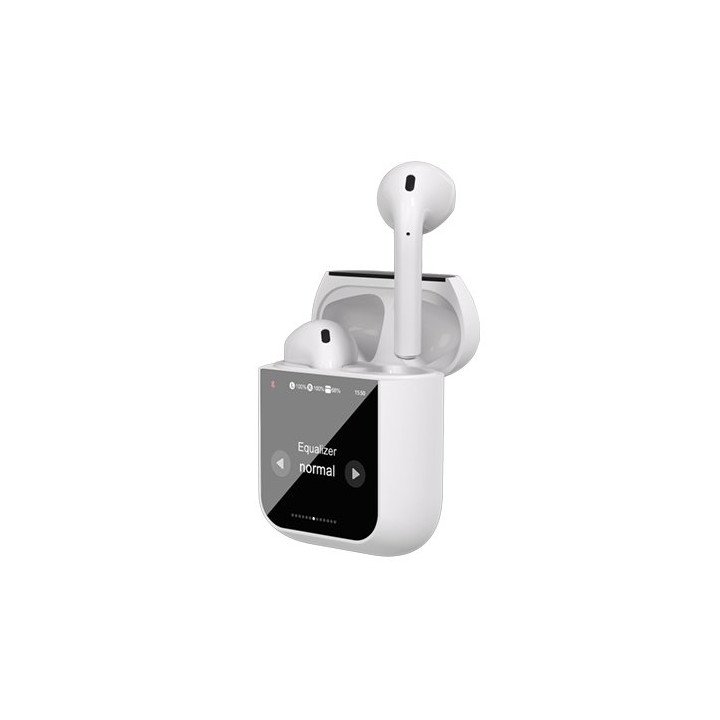 אוזניות בלוטוס אלחוטיות  Mizuki Bluetooth HIFI/ENC כולל כיסוי טעינה עם