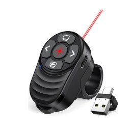 שלט מצגות אצבע אלחוטי נטען  Super Peripherals Laser Presentation Remot
