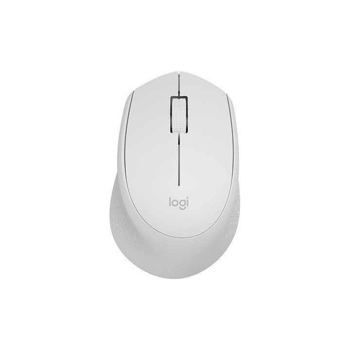 עכבר אלחוטי אופטי Logitech M330 Silent Plus – צבע לבן