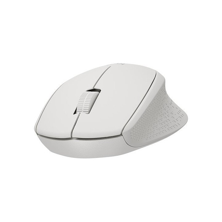 עכבר אלחוטי אופטי Logitech M330 Silent Plus – צבע לבן