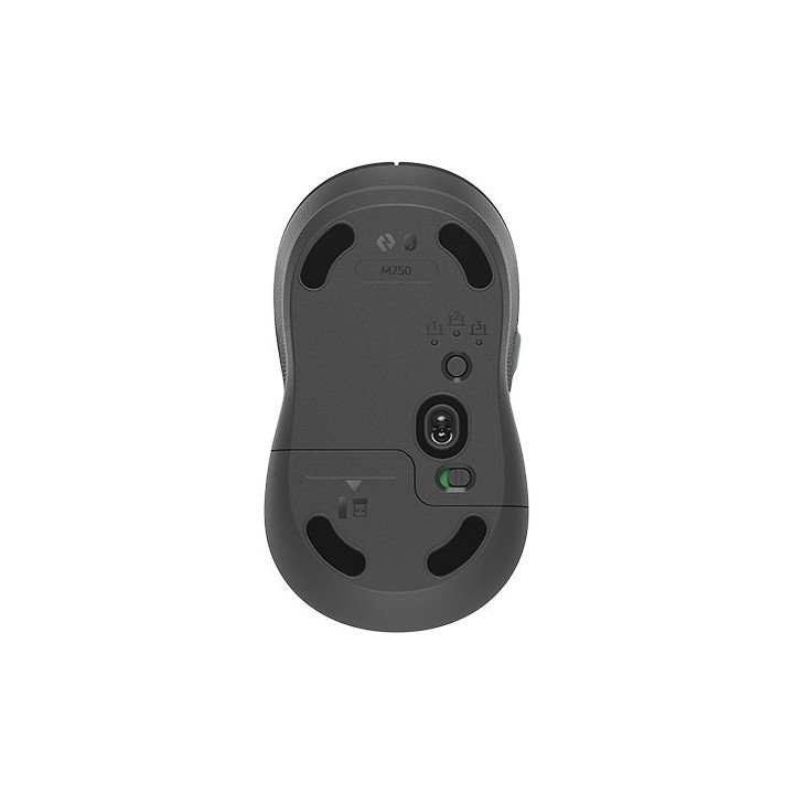 עכבר אלחוטי אופטי Logitech Signature Plus M750 – מתאם Logi Bolt – תומך