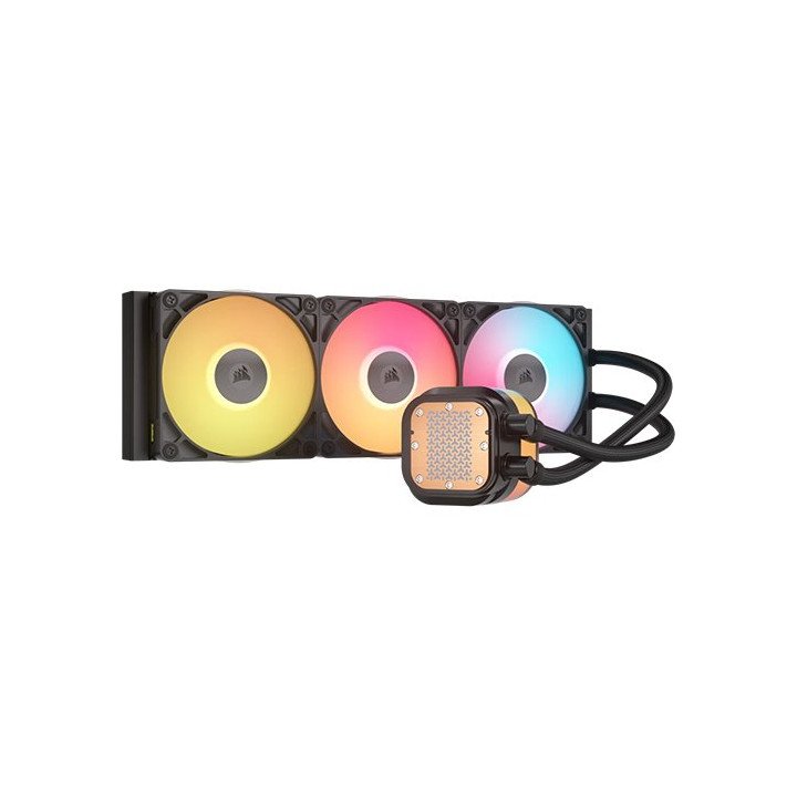 קירור נוזלי למעבד עם מסך Corsair iCUE LINK TITAN 360 RX LCD 360mm בצבע