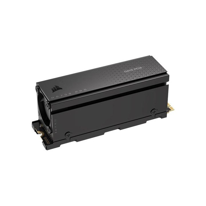כונן SSD עם קירור Corsair MP700 PRO 1TB PCIe Gen5x4 NVMe 2.0 M.2
