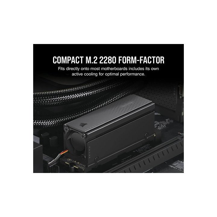 כונן SSD עם קירור Corsair MP700 PRO 1TB PCIe Gen5x4 NVMe 2.0 M.2