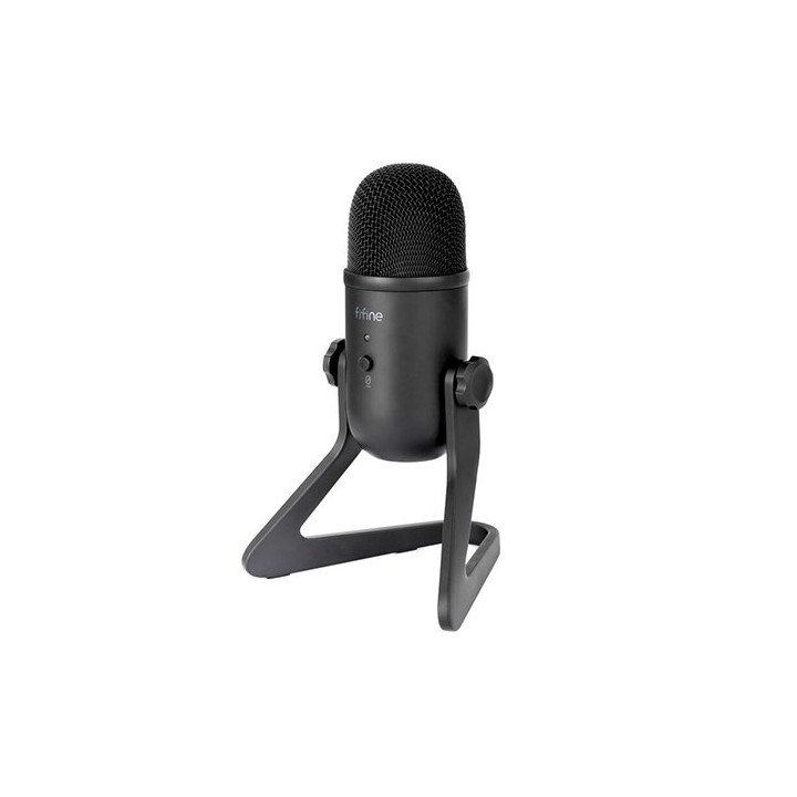 מיקרופון למחשב קונדנסר שולחני עם חיבור USB לפודקאסטים Fifine K678