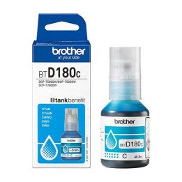 בקבוק דיו כחול BTD180C למדפסת Brother DCP-T580DW / DCP-T780DW