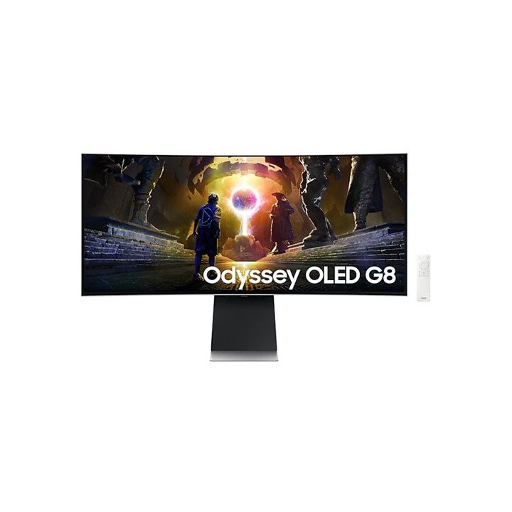 מסך גיימינג OLED חכם רחב קעור 34.18 אינץ Samsung Odyssey OLED G8 G85SD