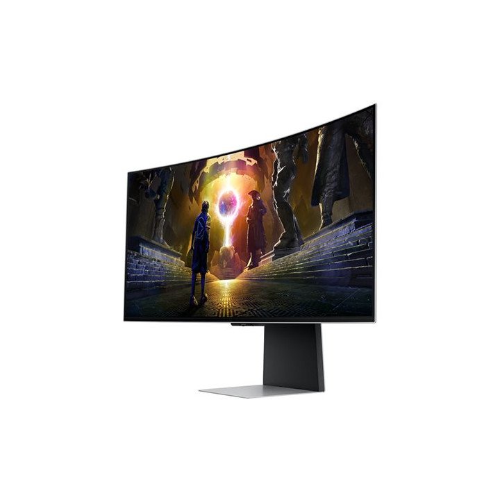 מסך גיימינג OLED חכם רחב קעור 34.18 אינץ Samsung Odyssey OLED G8 G85SD