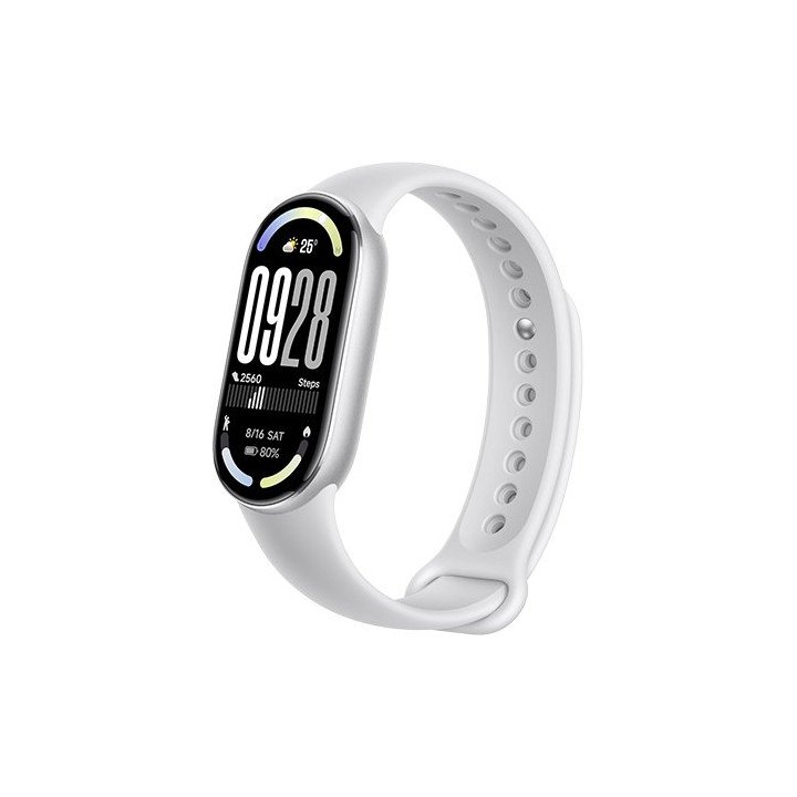 צמיד כושר חכם שיאומי Xiaomi Smart Band 10 – צבע כסוף