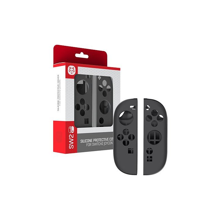כיסוי סיליקון לשלטי JOY-CON לנינטנדו סוויץ' 2 NINTENDO SWITCH שחור