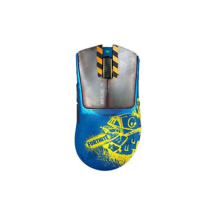 עכבר גיימינג אלחוטי רייזר - 30000DPI תאורת LED RGB - צבעי פורטנייט - R
